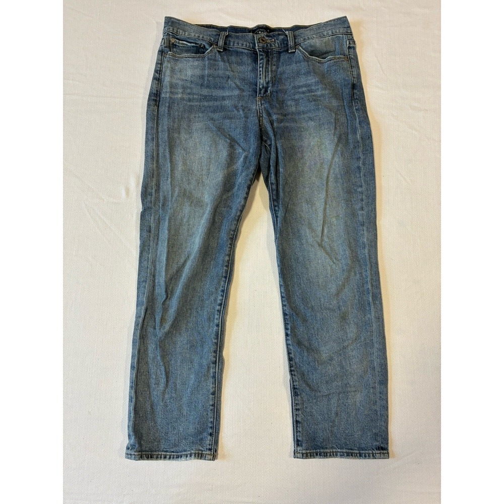Lucky Brand Sweet Crop Jeans Womens 10/30 Blue Stretch Denim Medium Wash